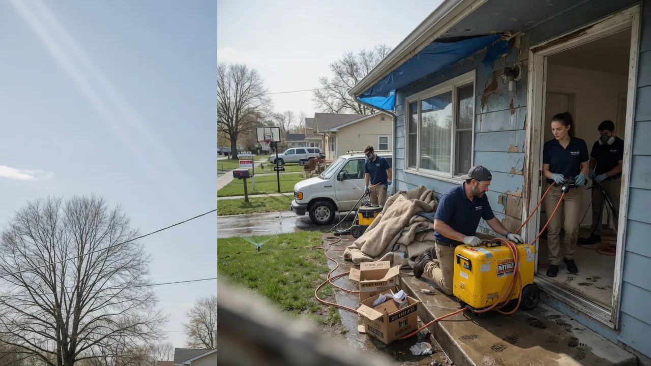 Basement Flood Cleanup in Moody, TX near me